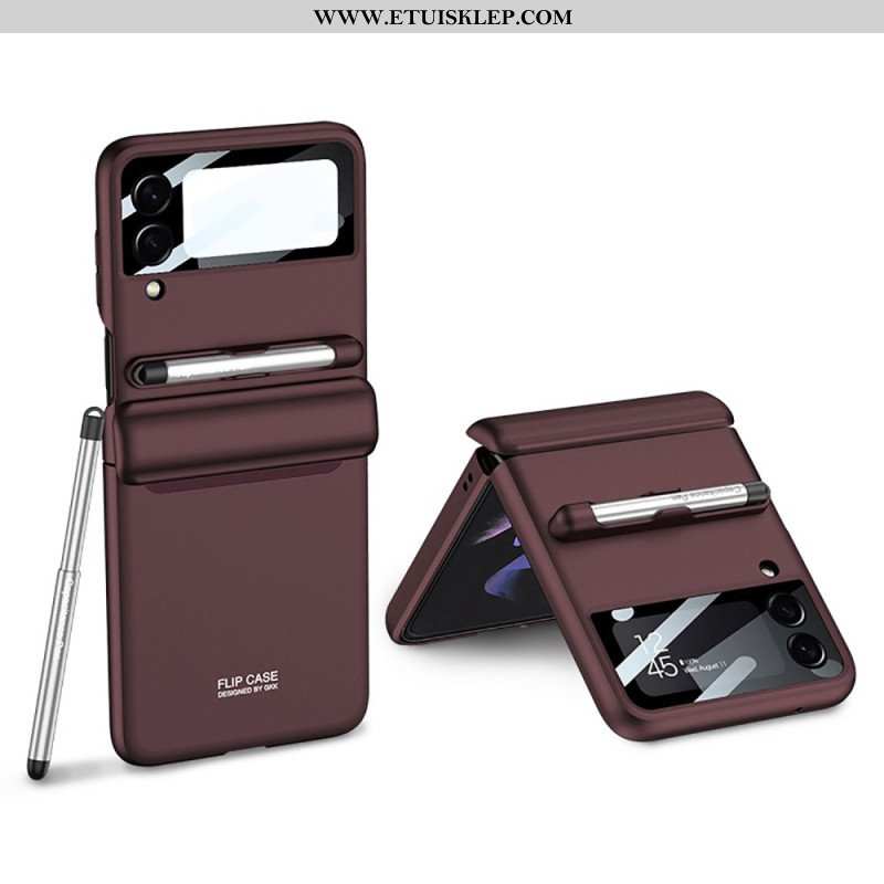 Etui do Samsung Galaxy Z Flip 4 Etui Folio Z Rysikiem Gkk